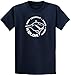 Koloa Shark Circle Logo Cotton T-Shirts in Regular, Big and Tall Sizes