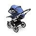 Bugaboo Donkey2 Breezy Sun Canopy, Sky Blue - Extendable Sun Canopy with UPF Sun Protection and Mesh Ventilation Panels