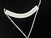 Eyraevor Women Multilayer Rhinestone Choker Necklaces Long Diamond Crystal Pendant Jewelry