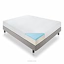 LUCID 10 Inch Gel Memory Foam Mattress - Dual-Layered - CertiPUR-US Certified - 25-Year Warranty - Queen