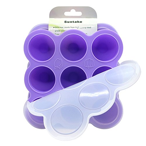 image for Suntake 2Packs Silicone Egg Bites Molds for Instant Pot Accessories, F
