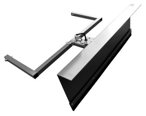 Schneepflug Schneeschild Räumschild Schwarz gekantet/Breite: 125 cm/Höhe: 40 cm / 3-stufig verstellbar/für Rasen- Aufsitzmäher Stiga Villa Park – Bild 3