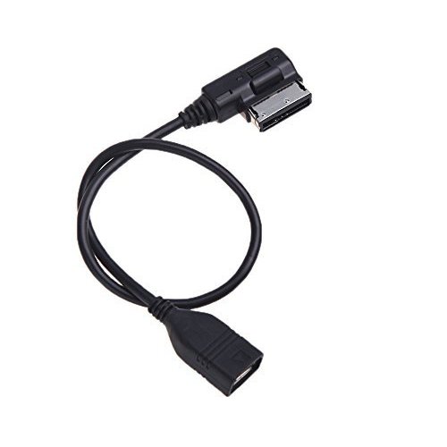 SODIAL(R) Music Interface AMI MMI to USB Cable Adapter for Audi A3 A4 A5 A6 A8 Q5 Q7 Q8