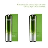 Nature Republic Ginseng Royal Toner 120 ml / 4.05 fl oz. & Emulsion 120 ml / 4.05 fl oz. Set