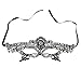 Outop Sexy Lace Eyes Mask for Masquerade Party Fancy Dress Black Plus Bag