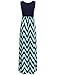 Sherosa Long Dress for Women Casual Boho Maxi Dresses for Beach Vacation (L, Blue)