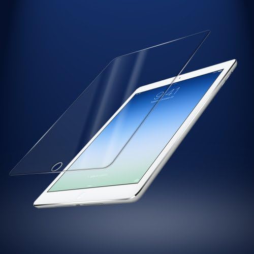Ipad screen protector for model Ipad Air 1, Ipad Air 2 and Ipad Pro. Tempered glass film compatible with all models of 2017/2018 with 9.7 inch display by Reedax