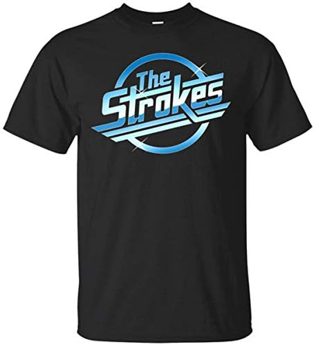 BOSSXIN The Strokes Logo T-Shirt Funny Comfortable Shirt Cotton tee