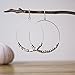 Silver Hoop Earrings for Women | Handmade Beaded Jewelry | Made with Love by Madres Collective Artisans in the Dominican Republic