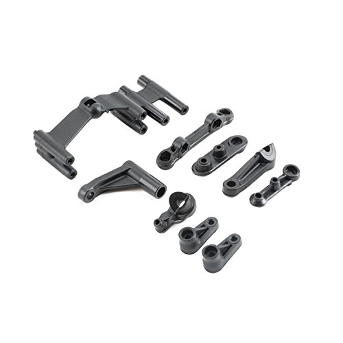 Team Losi Servo Mount, Steering Servo Set Plastic: Baja Rey