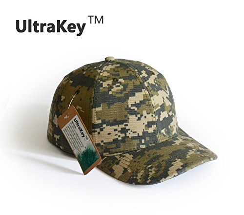 UltraKey Baseballkappen, Militär-Camouflage-Kappen, Schirmmützen, können für Outdoor-Aktivitäten wie Angeln, Camping und… – Bild 3