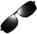 ATTCL Men's Metal Frame Driving Sport Polarized Sunglasses For Men12490black-gray