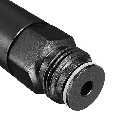 ZUINIUBI Paintball Quick Change 12g CO2 Cartridge Adapter Black