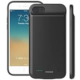 iPhone 6 6S 7 8 Battery Case,Proker 3000 mAh Capacity Ultra Slim Charger Case Portable Charging Case for Apple iPhone 6 6s 7 8 4.7 inch(Support Lightning Headset) (Black)