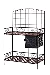 Panacea Products Potting Bench with Soil Reservoir, Bronze