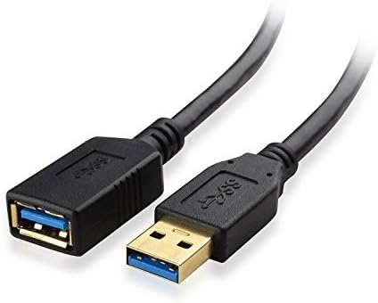 USB 3.0 Extension Cable, zdtop 6ft USB 3.0 High Speed Extender Cord Type A Male to A Female for Playstation, Xbox,Oculus VR, USB Flash Drive, Card Reader, Hard Drive,Keyboard, Printer, Scanner