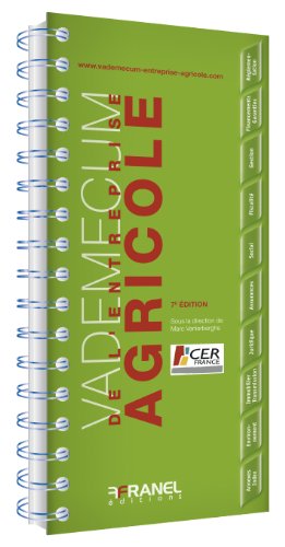 Vademecum de l'entreprise agricole 2014 (7e édition) by (Hardcover-spiral)