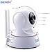 Indoor Wireless Security Camera 2 Way Audio IP Webcam Pet Baby Monitor Camera Wifi Indoor Camera Smart Home Security Pan Tilt Wifi Camera SD Card Dual Band HD Wireless IP Camera Night Vision960P-White