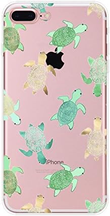 iPhone 6S Case Clear, iPhone 6S Case Silicone Slim Transparent Soft Gel TPU Protective Case for 4.7" iPhone 6/iPhone 6S Thin Shockproof Rubber Bumper Flexible Back Case Cover Cute Lovely Sea Turtle