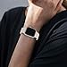 YC YANCH Compatible with for Apple Watch Band 38mm 40mm, Soft Silicone Sport Band Replacement Wrist Strap Compatible with for iWatch Series 5/4/3/2/1, Nike+, Sport, Edition, S/M, Antique White