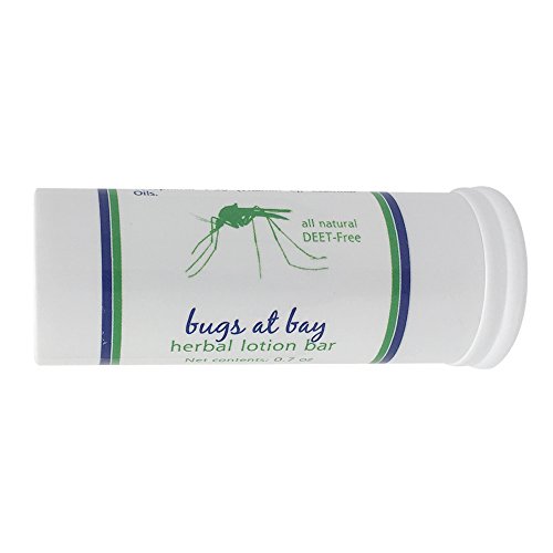 Bugs at Bay Mosquito Repellent - Made in the USA, DEET-FREE Moisturizing Lotion Bar for Healing and Protecting You Naturally Against Mosquitos, Chiggers, and Fleas - Chemical-Free, Biodegradable