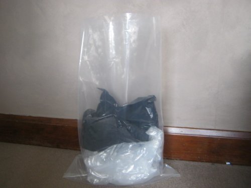 10 Clear 400 Gauge / 100 Micron Heavy Duty 20" x 30" (508mm x 762mm) Builder/Rubble Sacks