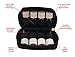 Essential Oil Carrying Case - Fits EIGHT 5ML Bottles - Young Living, Doterra, etc. (Black 