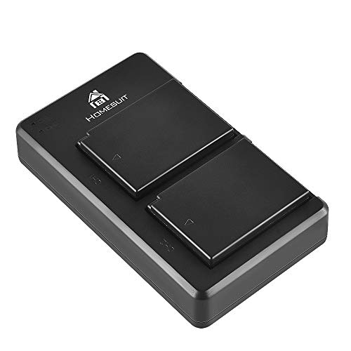 Homesuit LP-E10 Camera Battery Charger Set for Canon EOS Rebel T3, T5, T6, T7, Kiss X50, Kiss X70, EOS 1100D, EOS 1200D, EOS 1300D (2-Pack, 1600mAh, 3 Charging Options) - Thumbnail 7