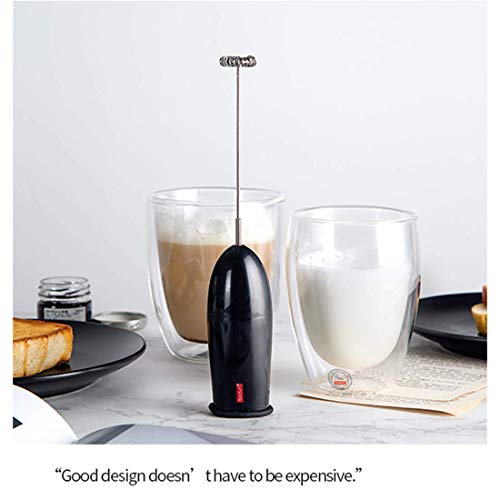 Elektrischer Schneebesen, batteriebetriebene elektrische Schaummaschine für Milchaufschäumer für Kaffee, Lattes… – Bild 3