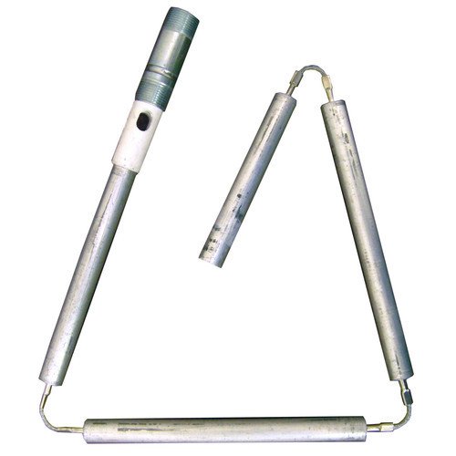 Aluminum Zinc Water Heater Anode Rod; Outlet/Nipple Style (Brad White