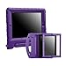 HDE Case for iPad 2 3 4 Kids Shockproof Bumper Hard Cover Handle Stand with Built in Screen Protector for Apple iPad 2nd 3rd 4th Generation (Purple)
