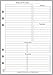 A5 Size Daily Task Planner Insert, Sized and Punched for 6-Ring A5 Notebooks by Filofax, LV (GM), Kikki K, TMI, and Others. Sheet Size 5.83
