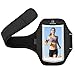 CRONA Sports Armband（Exclusive FRONTSIDE-OPEN Flap）Breathable Waterproof Workout Armband for iPhone 5/5s/SE/6/6s/6Plus Samsung S5/S6/S7 Sony Z4/Z5 etc up to 5.5'' Applicable