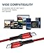 JSAUX USB C to USB C Cable, 3-Pack [6.6ft+3.3ft+1ft ] Type C Fast Charging Cord Compatible with Samsung Galaxy S22 S21 S21+ S21 Ultra S20 Plus S20+ Note 20 10, Google Pixel 6 5 4 3 2 XL-Red