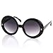 zeroUV - Designer Inspired Womens Fashion Round Circle Large Oversized Sunglasses