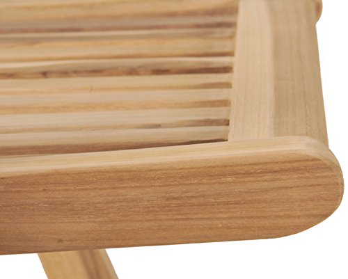 SAM Hochlehner Aruba, Teak-Holz, Klappstuhl 5-Fach verstellbar, Massivholz, Gartenstuhl ideal für Balkon, Terrasse oder Garten, 67 x 58 x 107 cm – Bild 5