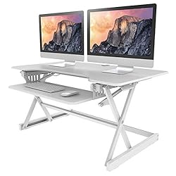 Rocelco 40" Large Height Adjustable Standing Desk