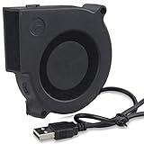 GDSTIME 7530 75mm x 75mm x 30mm 5V USB Blower Brushless Cooling Fan