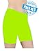 Sexy Basics Women's 3 Pack Spandex Bike Yoga Boxer Brief Boyshort Undershort Tights