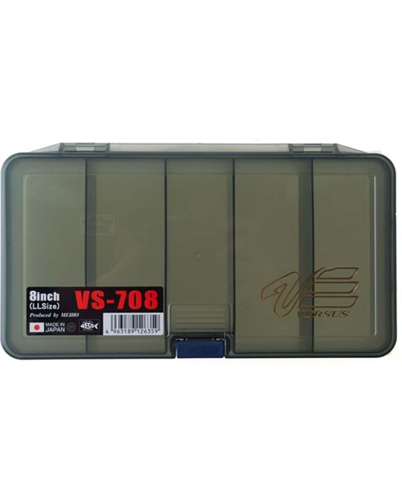 Meiho Versus Tackle Box VS 708 214 x 118 x 45 mm Black (6359)