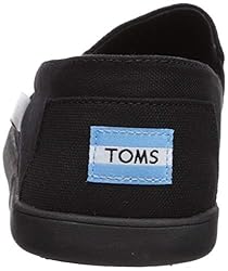 TOMS mens Pico Loafer Flat, Black Oxford, 10.5 US