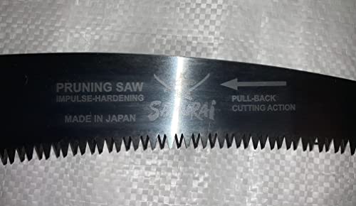 Kanzawa Samurai Ichigeki Pruning Saw 330mm C-330-LH with Ergo Grip (Orange) w/sheath photo 11