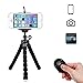 Phone tripod, Tripsky Portable and Adjustable Camera Stand Holder with Remote and Universal Clip for iPhone, Android Phone, Camera, Sports Camera GoPro