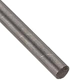12L14 Steel Round Rod, Unpolished (Mill) Finish, Cold Drawn Temper, ASTM A108, 1
