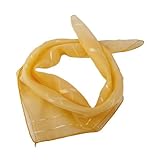 TopTie Chiffon Neckerchief with Silver Stripe, Neck Wrap 20