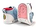 ikiki Unicorn Squeaky Shoes for Toddlers w/Adjustable Squeaker, Light Blue Girl or Boy Shoes (Size 3, Duchess Bubblegum Sparkles)