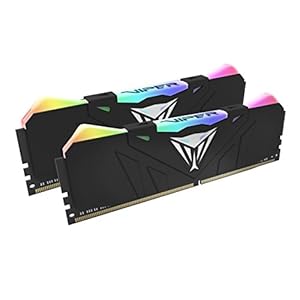 Patriot Viper Gaming RGB Series DDR4 DRAM 3200MHz 16GB Kit – Black – RGB Color Profiles