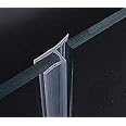 Glass Door Side Seal Strip 100” Frameless Shower Door Sweep for 1/2" Framelss Glass Door