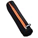 Cosmos Neoprene Case Bag Holder Zipper Pouch for Stylus Pen, Black Color with Orange Zipper