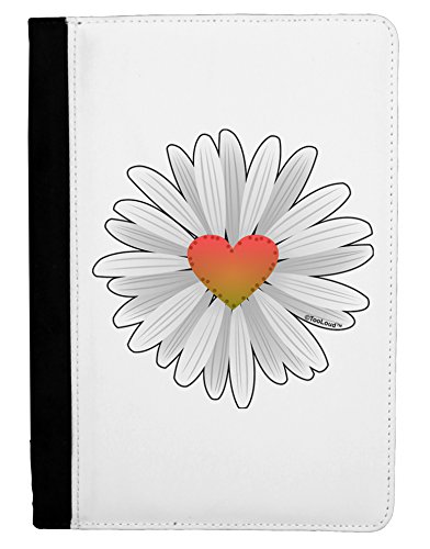 TooLoud Pretty Daisy Heart Ipad Mini Fold Stand Case - Black